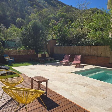 Charmant T3 Avec Piscine Digne-les-Bains Exterior foto